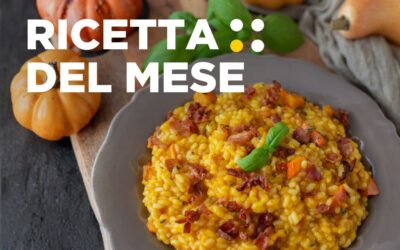 RICETTA DEL MESE: RISOTTO ALLA ZUCCA E SPECK CROCCANTE